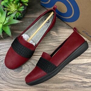 NIB Clarks Ayla Sloane Slip On Comfort Loafer